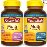 Nature Made Multivitamin 50+ His & Hers